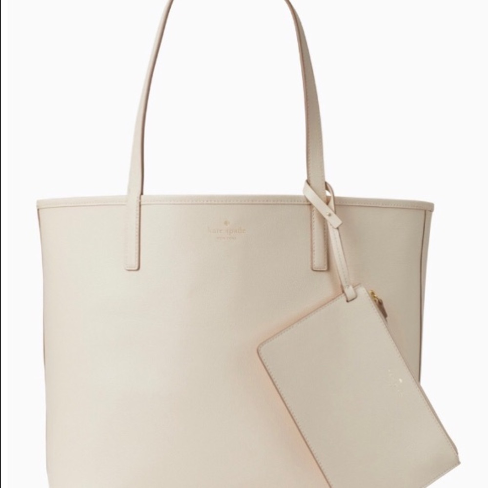 Nwt Kate Spade Tote Mya Striped Reversible* - Picture 2 of 6